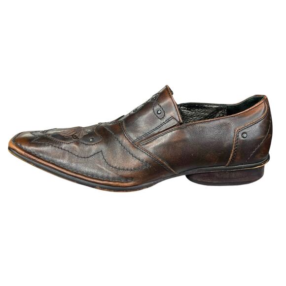 Mark Nason Lounge Men’s Brown Slip On Loafers Size US 8.5 - Picture 3 of 11